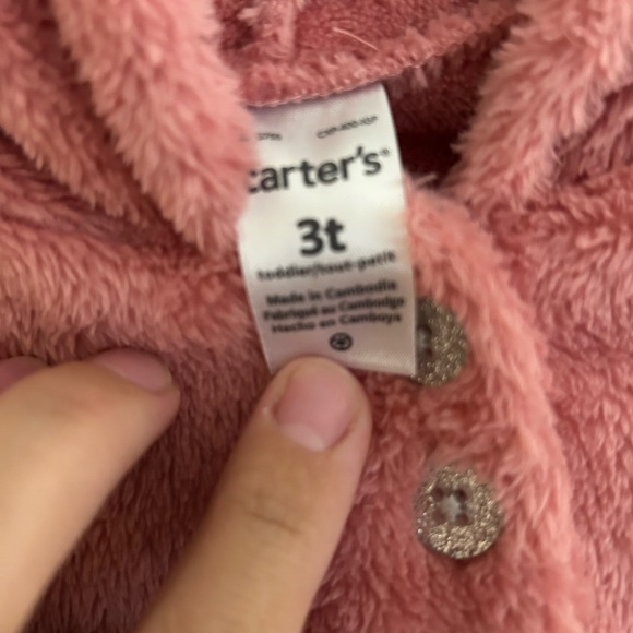 Toddler Girl Fleece Sweater - Picture 4 of 4